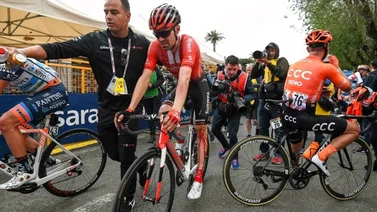 Dumoulin abandonó el Giro por la lesión en la rodilla