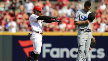 Rojos sometieron con blanqueada a Dodgers