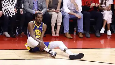 Durant sufrió una lesión en el tendón de Aquiles Durant sufrió una lesión en el tendón de Aquiles