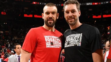 Los Gasol: Segundos hermanos con anillo de NBA