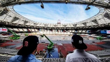 Estadio del West Ham fue transformado para la London Series (+Video)