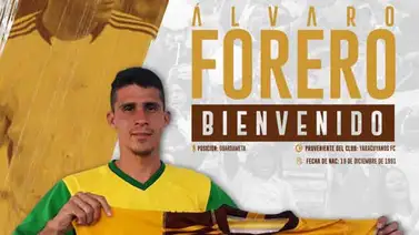 Álvaro Forero es nuevo jugador de Trujillanos FC Álvaro Forero es nuevo jugador de Trujillanos FC