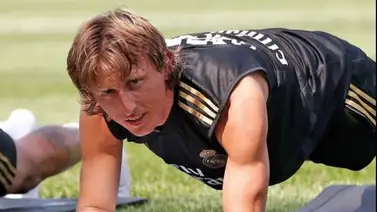 Modric se ausenta en el entrenamiento del Real Madrid Modric se ausenta en el entrenamiento del Real Madrid