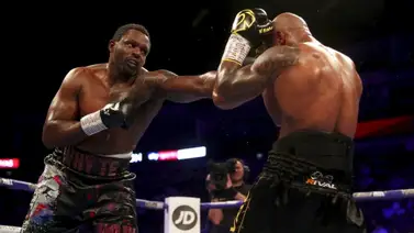 Whyte consigue una dura victoria ante Rivas Whyte consigue una dura victoria ante Rivas