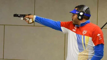 Douglas Gómez finaliza octavo en tiro masculino