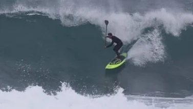 Colucci finaliza tercero en el repechaje de Surf SUP Masculino