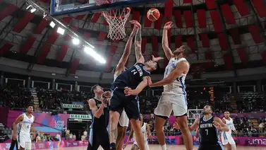 Argentina sufre para vencer a Dominicana Argentina sufre para vencer a Dominicana