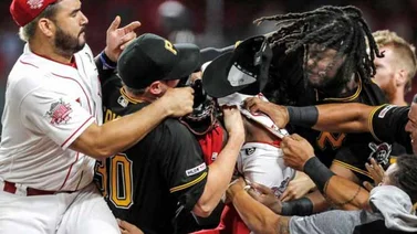 MLB sanciona a involucrados en la pelea entre Rojos y Piratas