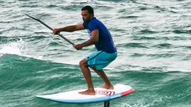 Hernández queda fuera del podio en la categoría SUP Race Hernández queda fuera del podio en la categoría SUP Race