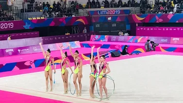 El equipo venezolano desluce en la Gimnasia de Conjuntos