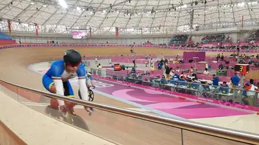 Canelón cae en la lucha por el tercer lugar en Ciclismo de velocidad Canelón cae en la lucha por el tercer lugar en Ciclismo de velocidad