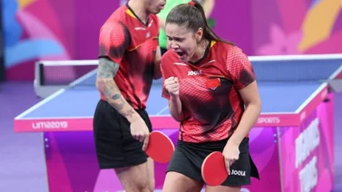 Neridee Niño clasifica a octavos de final en Tenis de Mesa