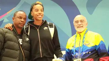 Yulimar Rojas llega a Lima para sumarse a la delegación nacional Yulimar Rojas llega a Lima para sumarse a la delegación nacional