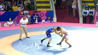 Shalom Villegas buscará el oro en la lucha grecorromana