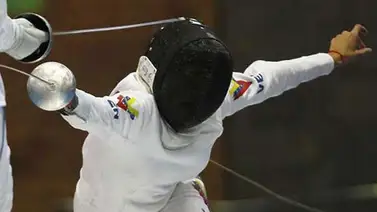 María Gabriela Martínez no avanzó en la espada femenina María Gabriela Martínez no avanzó en la espada femenina