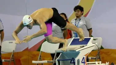 Cristian Quintero nadará por la dorada en los 100 metros libres Cristian Quintero nadará por la dorada en los 100 metros libres