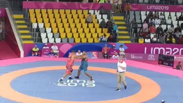 Moisés Pérez consigue plata en lucha grecorromana (+Video) Moisés Pérez consigue plata en lucha grecorromana (+Video)