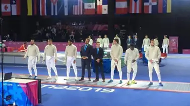 Sable masculino va por el bronce en Lima Sable masculino va por el bronce en Lima