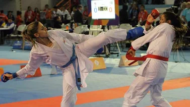 Marianth Cuervo se colgó el bronce en el karate femenino