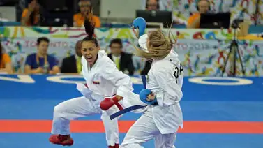 Omaira Molina conquistó plata en karate femenino Omaira Molina conquistó plata en karate femenino