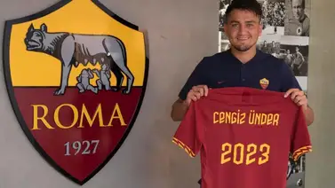 Roma amplía el contrato de Cengiz Under Roma amplía el contrato de Cengiz Under