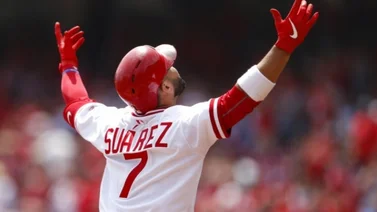 Eugenio Suárez conecta jonrón en su regreso con Cincinnati (+Video)