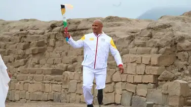 Encienden antorcha de los Parapanamericanos de Lima Encienden antorcha de los Parapanamericanos de Lima