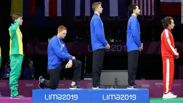 Amonestan a atletas estadounidenses Amonestan a atletas estadounidenses