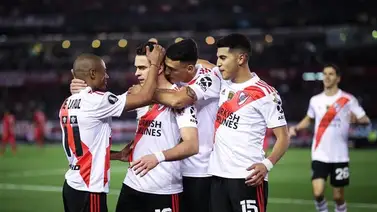 River Plate doblegó al Cerro Porteño de Amorebieta River Plate doblegó al Cerro Porteño de Amorebieta