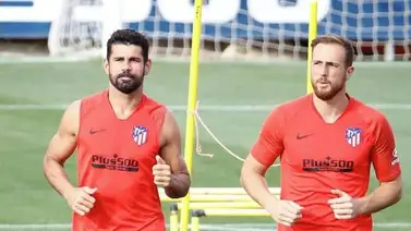 Diego Costa apura su recuperación Diego Costa apura su recuperación