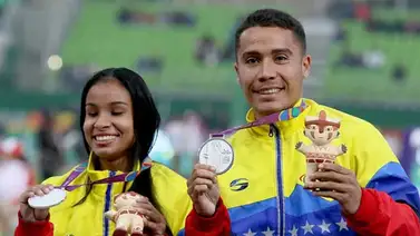 Venezuela conquista par de medallas de plata en Atletismo Venezuela conquista par de medallas de plata en Atletismo