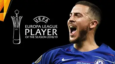 Eden Hazard fue galardonado como Jugador del Año de la UEL (+Videos) Eden Hazard fue galardonado como Jugador del Año de la UEL (+Videos)