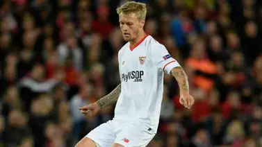 Sevilla cede a Simon Kjaer al Atalanta Sevilla cede a Simon Kjaer al Atalanta