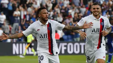 Neymar anota y da el triunfo al París Saint Germain Neymar anota y da el triunfo al París Saint Germain