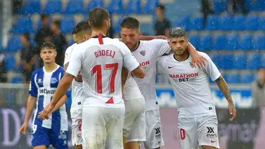 Sevilla vence a Alavés en España Sevilla vence a Alavés en España