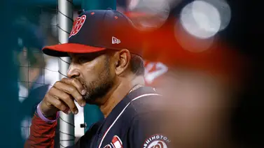 Manager de Nacionales se pierde juego por razones médicas Manager de Nacionales se pierde juego por razones médicas