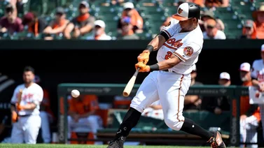 Santander la saca en el cuarto inning