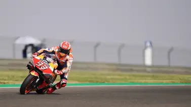 Exhibición de Márquez en Aragón Exhibición de Márquez en Aragón