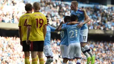 El City aplastó al Watford El City aplastó al Watford