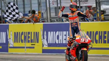 Márquez conquista octavo triunfo y se acerca al título Márquez conquista octavo triunfo y se acerca al título