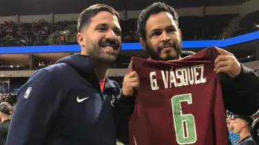 Vásquez sirve de embajador del G League International Challenge Vásquez sirve de embajador del G League International Challenge