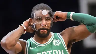 Kyrie Irving sufre fractura facial tras recibir codazo Kyrie Irving sufre fractura facial tras recibir codazo
