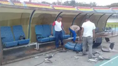 Realizan mantenimiento en el Rafael Calles Pinto Realizan mantenimiento en el Rafael Calles Pinto