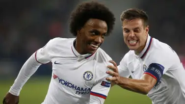 Willian anota el gol de la victoria del Chelsea Willian anota el gol de la victoria del Chelsea