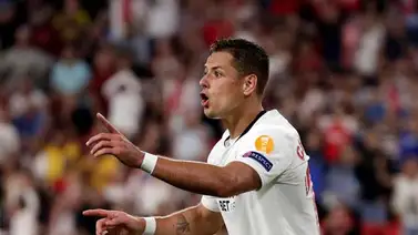 Chicharito: Nos vamos contentos, con los tres puntos Chicharito: Nos vamos contentos, con los tres puntos