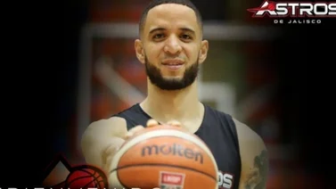 Heissler Guillent llega al baloncesto mexicano con Astros de Jalisco