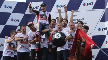 Márquez se impone por sexta vez en la Moto GP