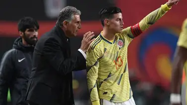 Queiroz niega pacto con James Queiroz niega pacto con James