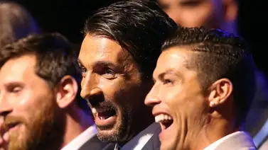 Cristiano a Buffon tras la chilena: No está mal para uno de 33 años Cristiano a Buffon tras la chilena: No está mal para uno de 33 años