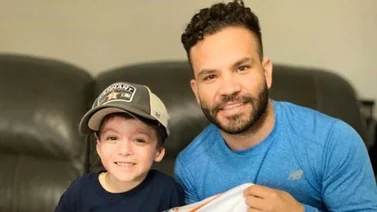 Altuve sorprende a la familia Muñoz-Lima con su visita (+Video)